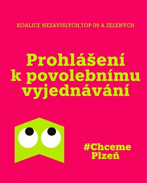 Prohlášení Chceme Plzeň k povolebnímu vyjednávání